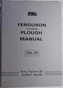 FERGUSON FORMBRETTPFLUG MANUELL. Anleitung, Wartung, Pflügen - Bild 1 von 6