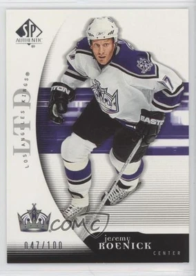 2005-06 SP Authentic Limited /100 Jeremy Roenick #46 HOF - Image 1 of 2