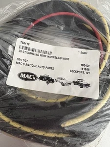Lighting wire harness / 8 wire 1926–27 Number T5041E - Picture 1 of 3