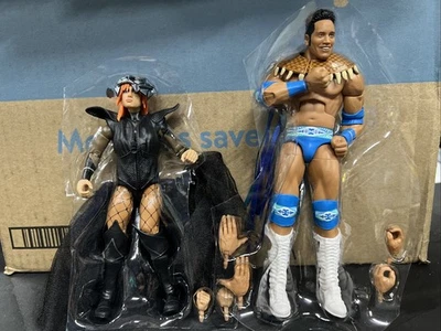 WWE Elite Collection Then Now Forever Together 6” Figura Rock + Becky Sin Caja -E3 Foto 1 de 4