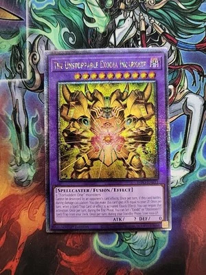 The Unstoppable Exodia Incarnate (INFO-EN033) QUARTER CENTURY SECRET RARE - Image 1 of 2