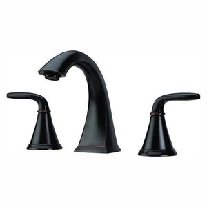 Pfister Pasadena 8 pollici Rubinetto bagno diffuso a 2 maniglie in bronzo toscano - Foto 1 di 12