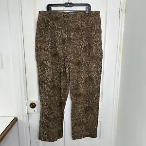 Men’s Rare Hunting Pant Woolrich Rare Size XXL Leaf Camouflage Print EUC - Picture 1 of 5