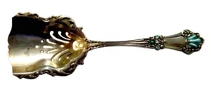 ENAMEL Sterling SCOOP Spoon ART NOUVEAU - Antique WATSON - Picture 1 of 7