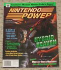 Nintendo Power Magazine Hybrid Heaven août 1999 #123 Complet, Affiche, Pokémon