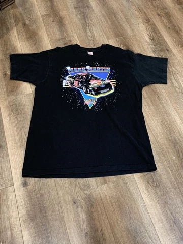 Vintage Mark Martin Winn Dixie Roush Racing Nascar Single Stitch T-Shirt  2XL Cover
