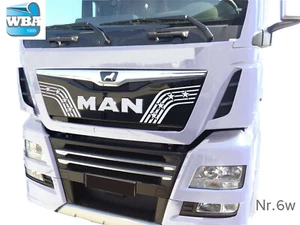 W.B.A. Juego de pegatinas a juego para Man Emblem TGXEuro6ab año 2013-19 blanco 6 - Imagen 1 de 5