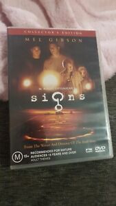 Signs (DVD, 2002) Collectors Edition with Signs Booklet