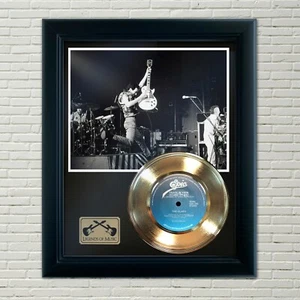 The Clash "Train In Vain" Framed 45 Gold Record Display - Picture 1 of 4