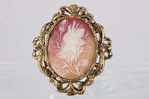 CAMEO BROOCH/ PENDANT FASHION 1894B - Picture 1 of 2