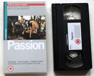 Passion / Jean-Luc Godard / VHS / PAL / 1982 / VO with English subtitles - Photo 1/2