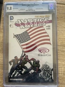 Justice League of America #1 2013 David Finch WonderCon Variant CGC 9.8 NM/M - Picture 1 of 2