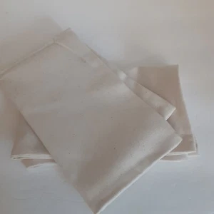 Fundas de almohada decorativas hechas a mano x 2 versátiles neutras - Imagen 1 de 3