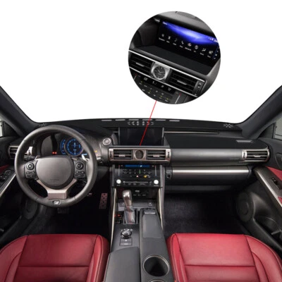 Alfombrilla de cuero para tablero de instrumentos para Lexus IS250 2013-19 Foto 1 de 4