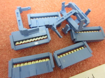 T&B 20 Way IDC Ribbon Connector SKT 20 POSITION 2.54mm  622-2041 x5pcs - Image 1 of 2