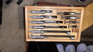 (6)Various Mitutoyo Precision Mechanical Tools All Serial Coded, AMAZING DEAL!!! - Picture 1 of 7