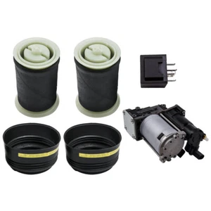 Compressore + 2x Sospensioni Pneumatiche Molla Ad Aria for BMW X5 E70 X6 E71 E72 - Imagen 1 de 12