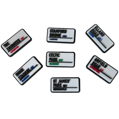 Jibbitz Croc shoe charms football teams stadiums