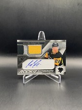 2022-23 Upper Deck SPX Hockey Samuel Poulin Rookie Auto Jersey /175 RPA Penguins