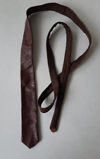 Markenlose Schmale Herren-Krawatten & -Fliegen aus Leder online kaufen