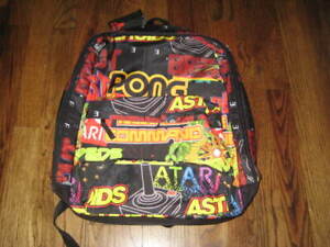 Atari Classic Game Back Pack- New with tag!  Pong Centipede Asteroids 