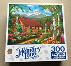 Masterpieces, Memory Lane,  300 Piece Puzzle , Mountain Hideaway - 18"X24"  NEW