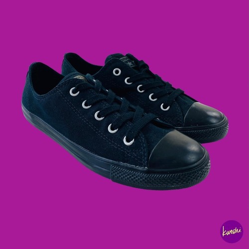 CONVERSE Scarpe da Ginnastica Donna Chuck Taylor All Star Dainty OX 532354C Nero UK 4