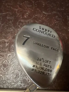 Super Concord Shallow Face 7 Wood 24* / RH / L Flex Graphite ~40.75” - Picture 1 of 14