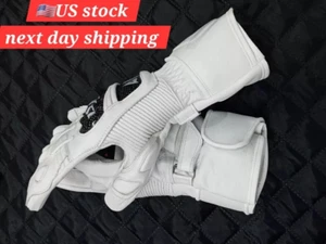 Dainese Druid 3 white Leather gloves All Sizes - Zdjęcie 1 z 8