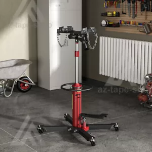 500Kg Vertical Hydraulic Transmission Gearbox Jack Lift Auto Garage Jack Stand - Picture 1 of 13