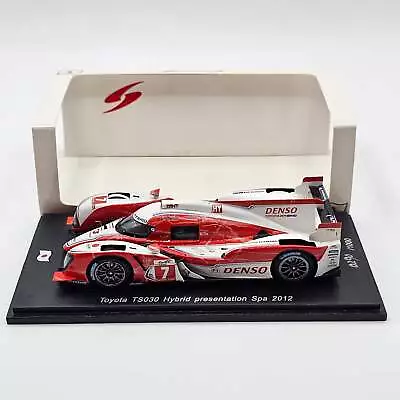 Spark Toyota TS030 Hybrid Presentation Spa 2012 Limited Edition 1/43 Scale SJ010 - Image 1 of 4