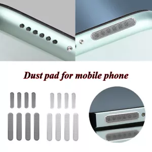 8Pcs Mobile Phone Dustproof Net Stickers Speaker Mesh Anti Dust Adhesive Sticke• - Picture 1 of 11