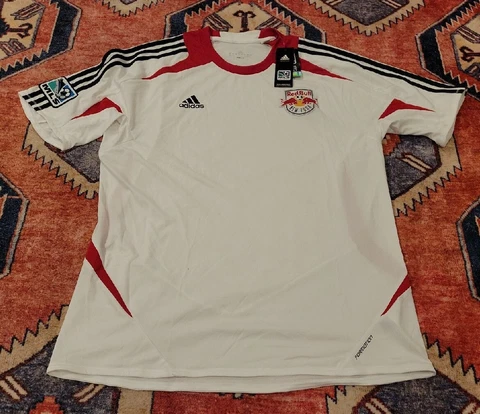 New York Red Bulls Adidas Home Soccer Jersey Size XL Cover