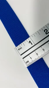 5 yards BLUE heavy duty ELASTIC BAND Head Shields pants, Belts 1" inch wide - Picture 1 of 2
