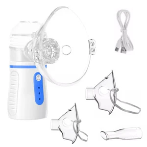Blue Portable Mesh Inhale Mist Machine For Adults & Kids Travel Household HOT - Picture 1 of 13