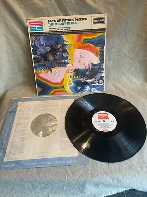 The Moody Blues Days Of Future Passed 1W 2W LP Album Vinyl Record - VG+/VG+ - Image 1 of 4