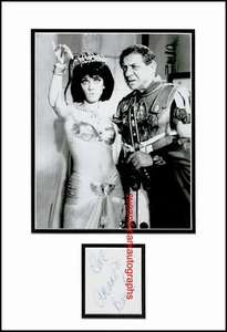 Amanda Barrie Carry On Cleo, Cabby Autograph Signed UACC RD 96 - Picture 1 of 1