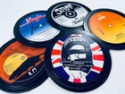 1970s Record label coasters. Punk. Bowie.