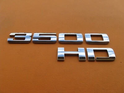 2007-2018 CHEVROLET SILVERADO 3500 HD SIDE DOOR EMBLEM LOGO BADGE SYMBOL A32864 - Imagem 1 de 2