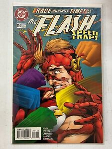 DC Comic The Flash... Speed Trap!...Race Against Time! part two #114 1996 | Comb