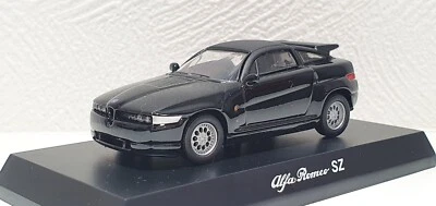 1/64 Kyosho Alfa Romeo SZ BLACK diecast car model - Image 1 of 3
