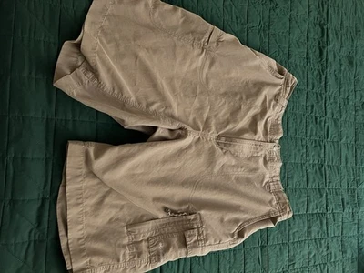 Pantalones Cortos Columbia Para Hombre 34 Carga Caqui tiro Medio 34" Cintura Omni Tono Foto 1 de 3