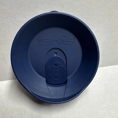 Vaso de viaje Tervis 24 oz tapa de repuesto azul oscuro bloqueo deslizante bebida a través Foto 1 de 4