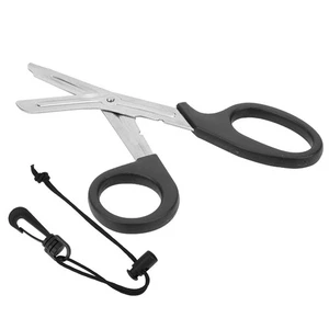 JD‑918 420 Stainless Steel Scuba Technology Diving Scissors Underwater Escape - Picture 1 of 9