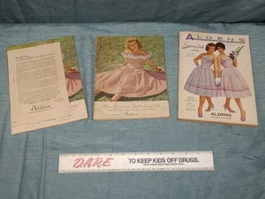 Vintage 1960 and another Aldens clothing catalog home fashion - Imagen 1 de 24