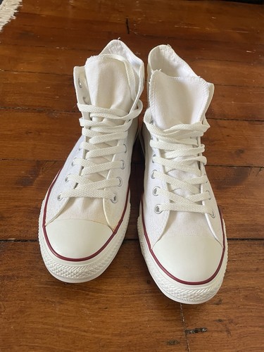 Taglia 11 5 Stivali alti bianchi Converse Chuck Taylor All Star