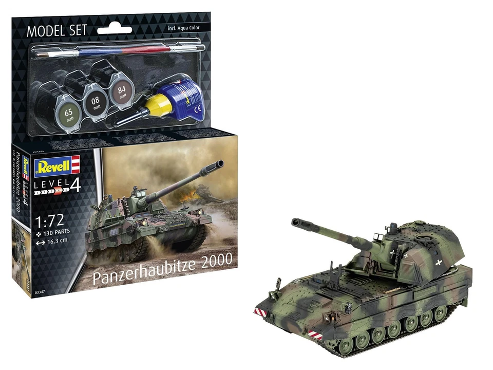 REVELL 63347 SET MODELLINI PANZERHAUBITZE 2000 1/35 - Immagine 1 di 1