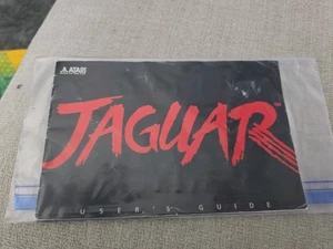 Atari Jaguar Console User Guide Manual Vtg Retro Gaming OEM Users Guide - Picture 1 of 9
