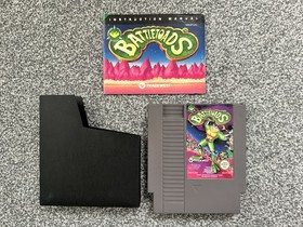 Battletoads Nintendo NES PAL Cart, 1985 Edition With Manual