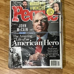 20x People Magazine September 10, 2018 John McCain PlsCDesc WOW Uncirculated Lot - Picture 1 of 6
